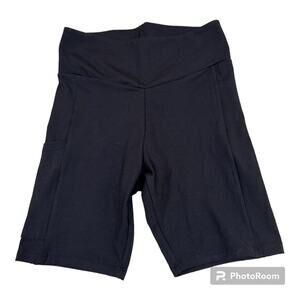 Divided H&M Basic Women’s Biker Short Pocket Black Small